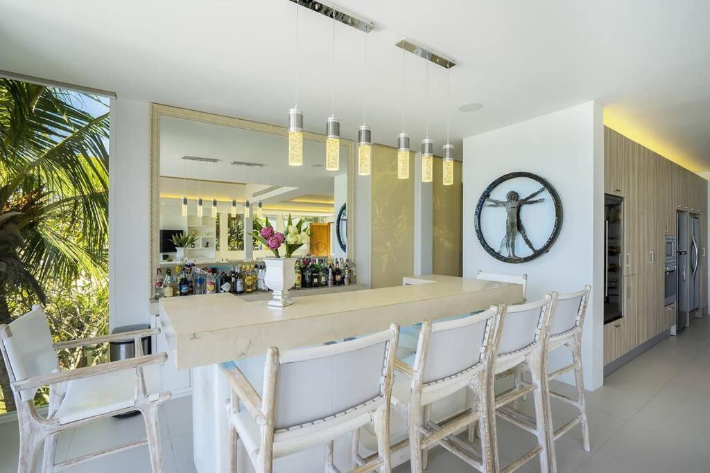 Villa Nirvana - Beachfront Tropical Chic 4Br Haven In Cape Panwa, Phuket Ban Makham 外观 照片