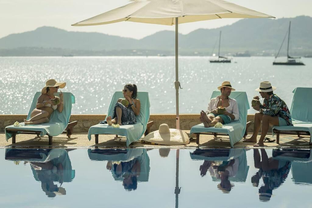 Villa Nirvana - Beachfront Tropical Chic 4Br Haven In Cape Panwa, Phuket Ban Makham 外观 照片