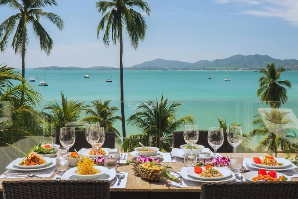 Villa Nirvana - Beachfront Tropical Chic 4Br Haven In Cape Panwa, Phuket Ban Makham 外观 照片