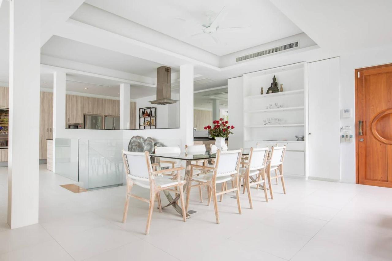 Villa Nirvana - Beachfront Tropical Chic 4Br Haven In Cape Panwa, Phuket Ban Makham 外观 照片